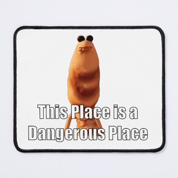 Item preview, Marcus the Worm This Place is a Dangerous Place designed and sold by Camivettearts.