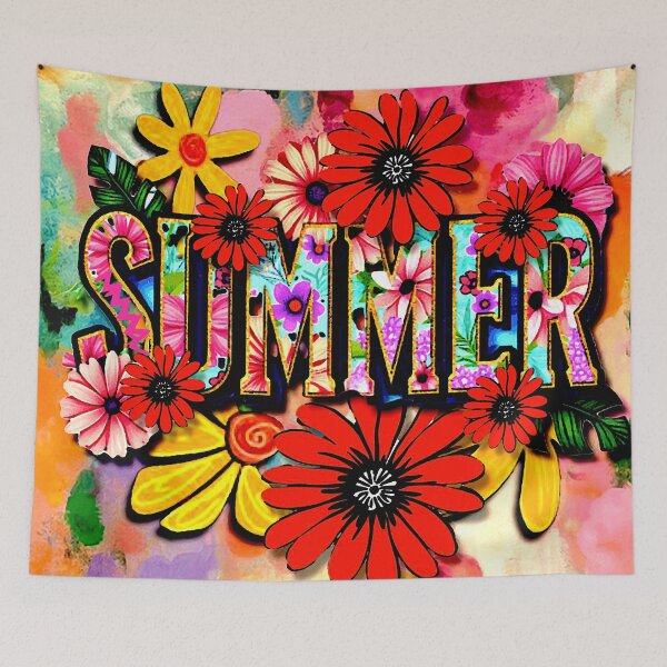Item preview, Summer Flowers designed and sold by ViaARTfactory.