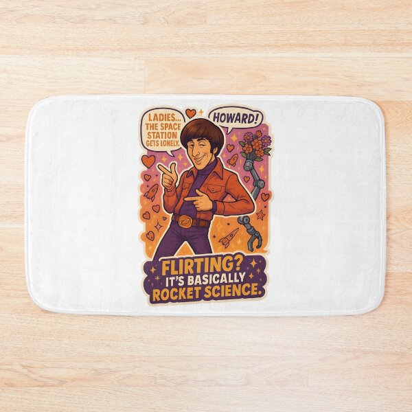 Item preview, Flirting? It’s Basically Rocket Science. – Howard’s Space Rizz designed and sold by MAVNALE.