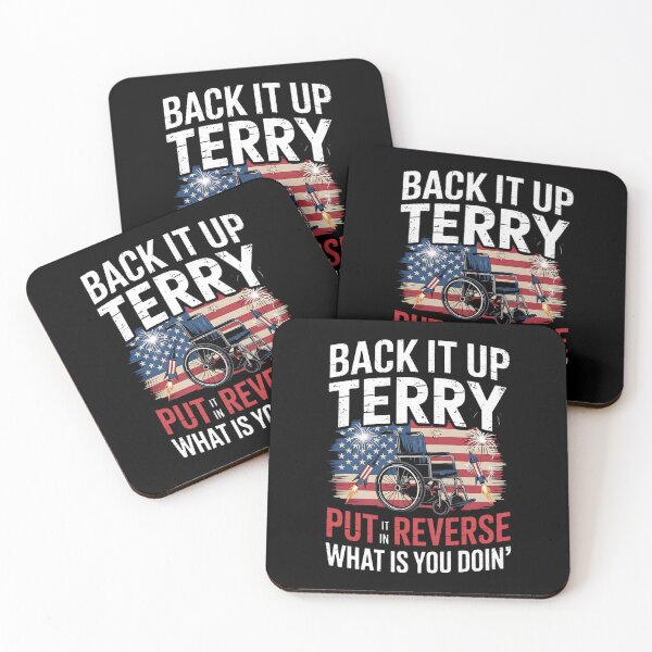 Item preview, Back It Up Terry Put It In Reverse 4th Of July Fireworks designed and sold by BakeryDozen.