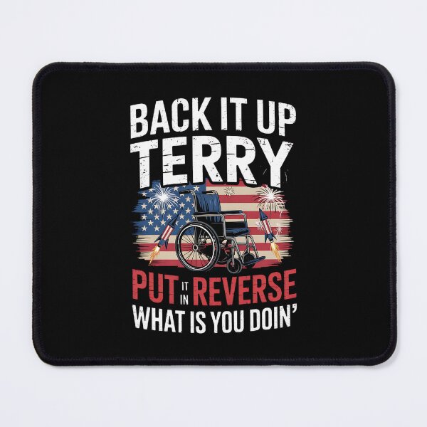 Item preview, Back It Up Terry Put It In Reverse 4th Of July Fireworks designed and sold by BakeryDozen.