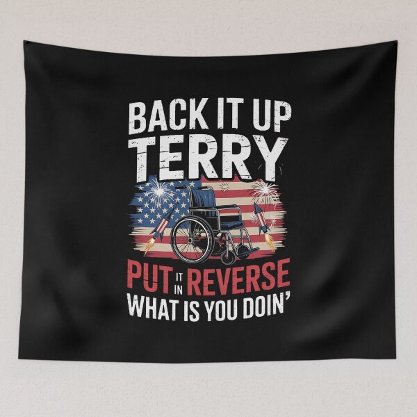 Item preview, Back It Up Terry Put It In Reverse 4th Of July Fireworks designed and sold by BakeryDozen.