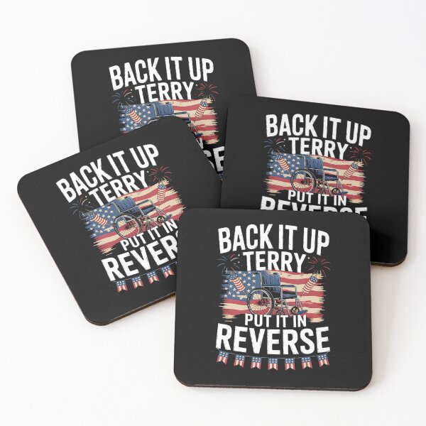 Item preview, Back It Up Terry Put It In Reverse Fireworks 4th Of July designed and sold by BakeryDozen.