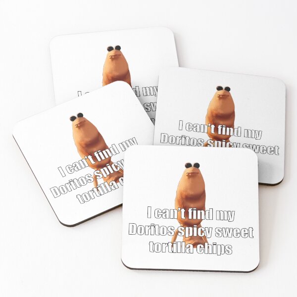 Item preview, Marcus the Worm I Can’t Find my Doritos designed and sold by Camivettearts.