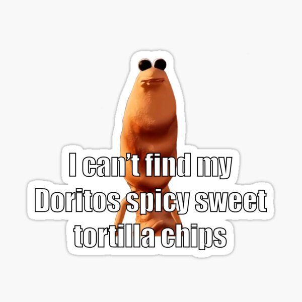 Artikel-Vorschau von Marcus der Wurm, ich kann meine Doritos nicht finden, designt und verkauft von Camivettearts.