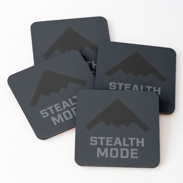 Item preview, Stealth Mode Military Aircraft Graphic – Modern Minimalist Design designed and sold by Physics Lab.