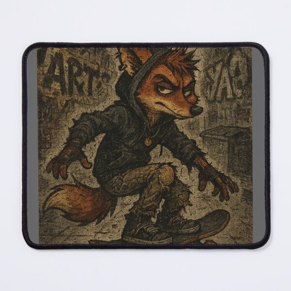 Item preview, Nick Wilde Grunge Skate designed and sold by DGnome.