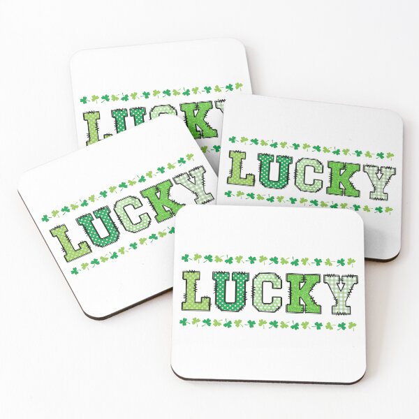 Item preview, LUCKY - Four Leaf Clover Design designed and sold by Bellus7.