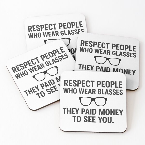 Item preview, Funny Glasses Quote for Confident Souls designed and sold by D. Lala.
