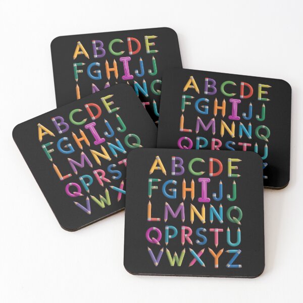 Item preview, back to school Kindergarten Alphabet ABC Teacher designed and sold by brynatshop.