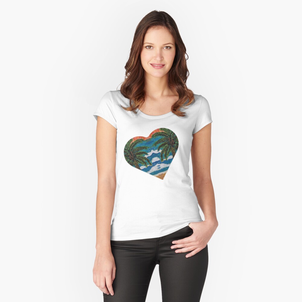 Item preview, Fitted Scoop T-Shirt designed and sold by Ladyinthemitten.