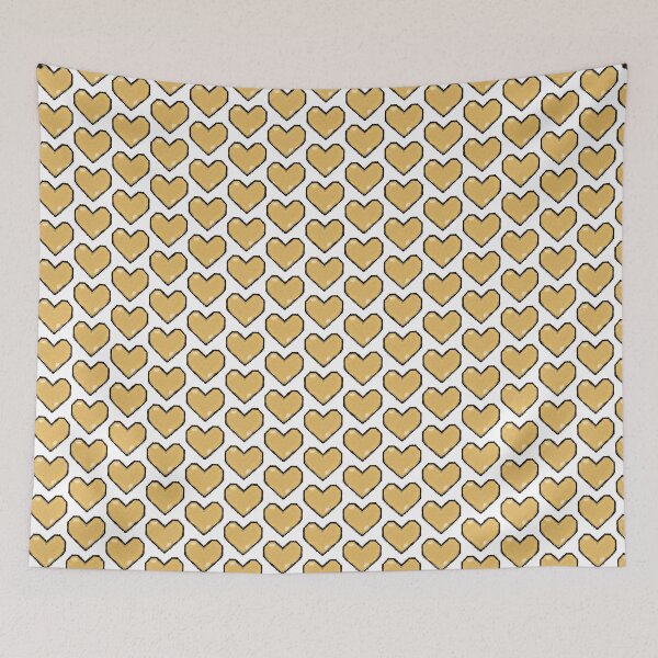 Item preview, ROYGBIV Yellow Cartoon Pixel Heart designed and sold by KQsWonderland.