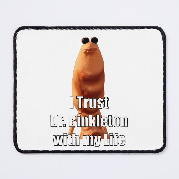 Item preview, Marcus the Worm I Trust Dr. Binkleton with my Life designed and sold by Camivettearts.