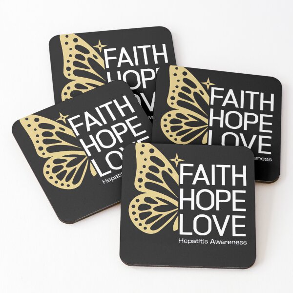 Item preview, Faith Hope Love Hepatitis Awareness Support Squad designed and sold by heeun.