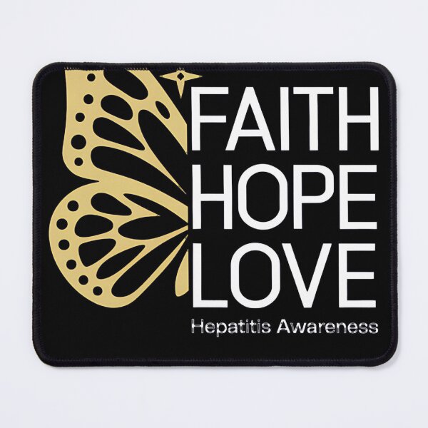 Item preview, Faith Hope Love Hepatitis Awareness Support Squad designed and sold by heeun.