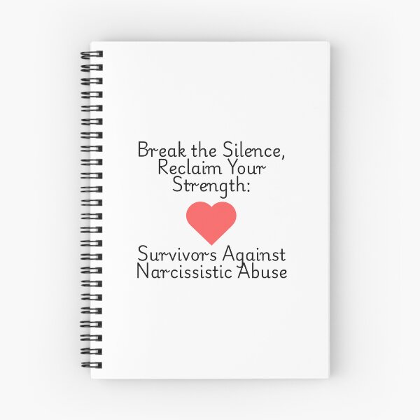 Item preview, Break the Silence, Reclaim Your Strength: Survivors Against Narcissistic Abuse - Narcissist Survivor Quote Sticker designed and sold by brodidudie.