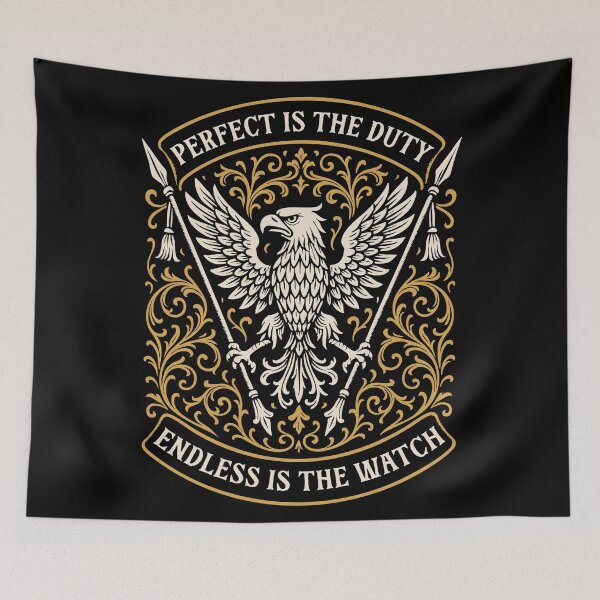 Item preview, Perfect is the Duty Endless is the Watch Custodian Wargaming designed and sold by pixeptional.