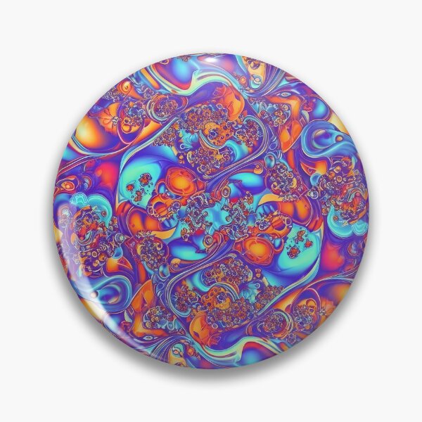 Item preview, Fractal Swirl Burst |  Psychedelic Pattern | Rave Party designed and sold by old-district.
