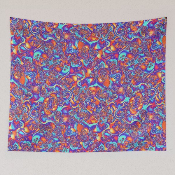 Item preview, Fractal Swirl Burst |  Psychedelic Pattern | Rave Party designed and sold by old-district.
