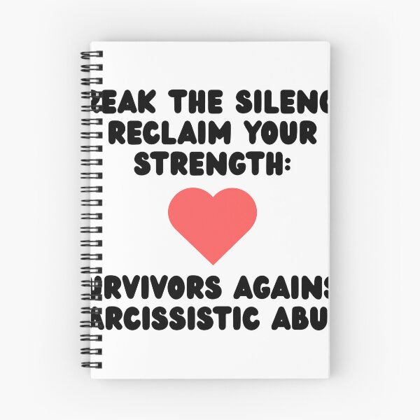 Item preview, Break the Silence, Reclaim Your Strength: Survivors Against Narcissistic Abuse - Narcissist Survivor Quote Sticker designed and sold by brodidudie.