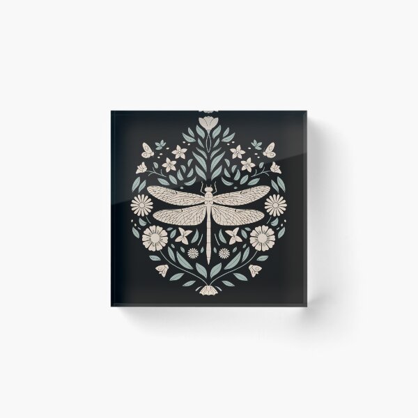 Item preview, Dragon Fly Floral designed and sold by rbc-wrights.