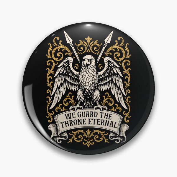 Item preview, We Guard the Throne Eternal Custodian Wargaming designed and sold by pixeptional.