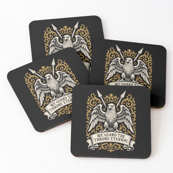 Item preview, We Guard the Throne Eternal Custodian Wargaming designed and sold by pixeptional.