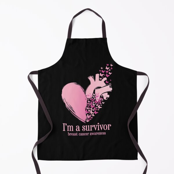 Item preview, Pink Butterfly Heart Im A Survivor Breast Cancer Awareness designed and sold by brynatshop.