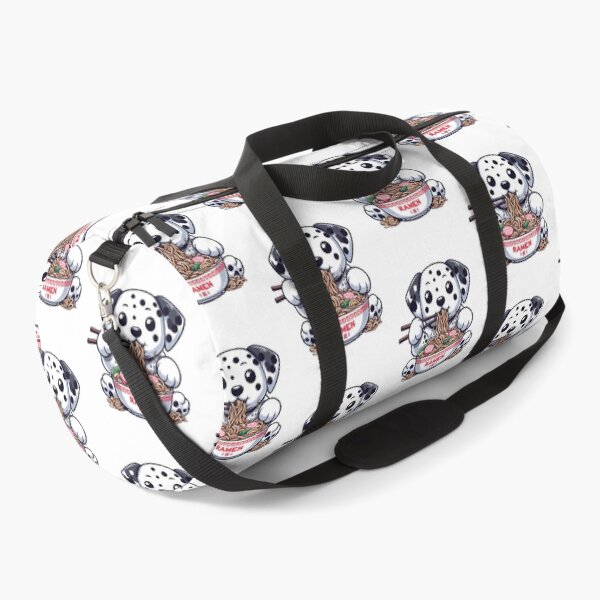Item preview, Dalmatian Anime Dog Eating Ramen Noodles designed and sold by doodIllustrate.