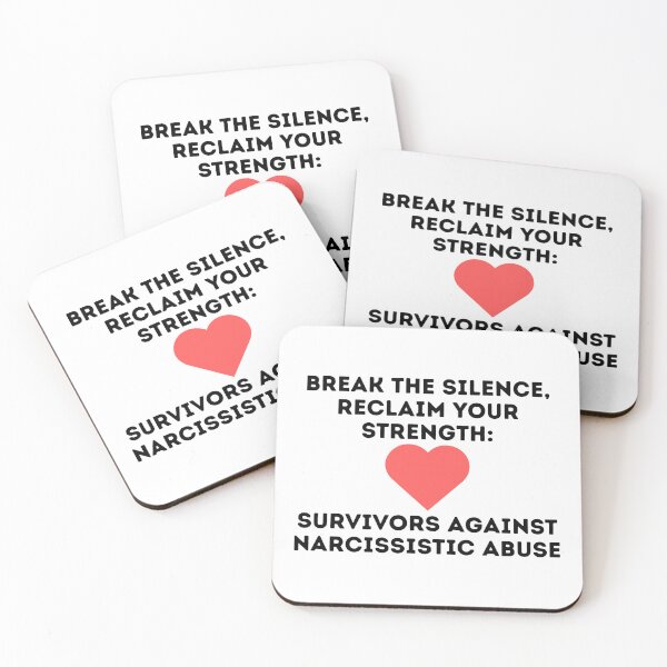 Item preview, Break the Silence, Reclaim Your Strength: Survivors Against Narcissistic Abuse - Narcissist Survivor Quote Sticker designed and sold by brodidudie.