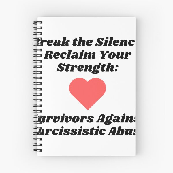 Item preview, Break the Silence, Reclaim Your Strength: Survivors Against Narcissistic Abuse - Narcissist Survivor Quote Sticker designed and sold by brodidudie.
