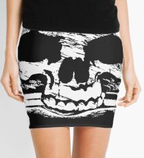 Pirates Adventure Mallorca Merchandise Skull Black Mini Skirt
