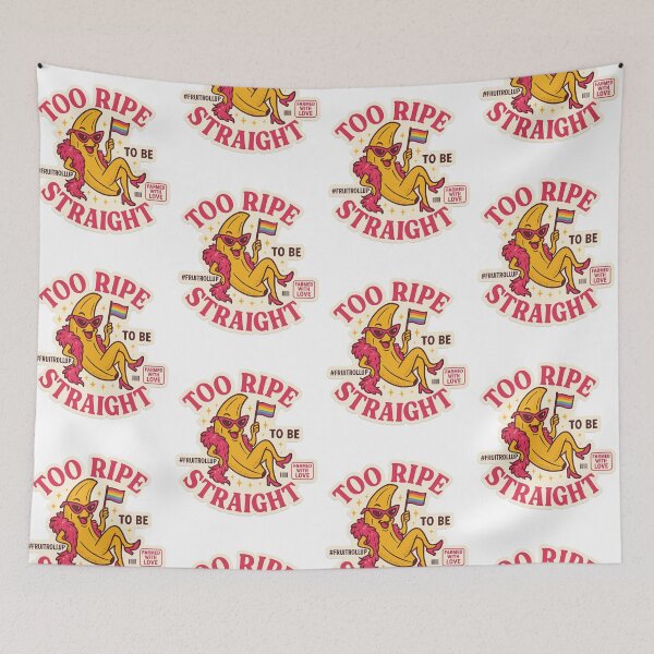 Item preview, Too Ripe to Be Straight designed and sold by SnugBugz.