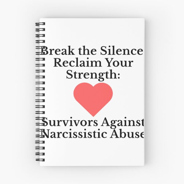 Item preview, Break the Silence, Reclaim Your Strength: Survivors Against Narcissistic Abuse - Narcissist Survivor Quote Sticker designed and sold by brodidudie.