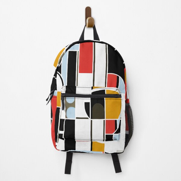 Item preview, Bauhaus Mid-Century Modern 1950's Colorful Abstract Pattern designed and sold by DEC02.