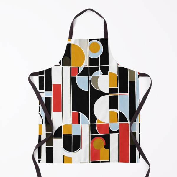 Item preview, Bauhaus Mid-Century Modern 1950's Colorful Abstract Pattern designed and sold by DEC02.