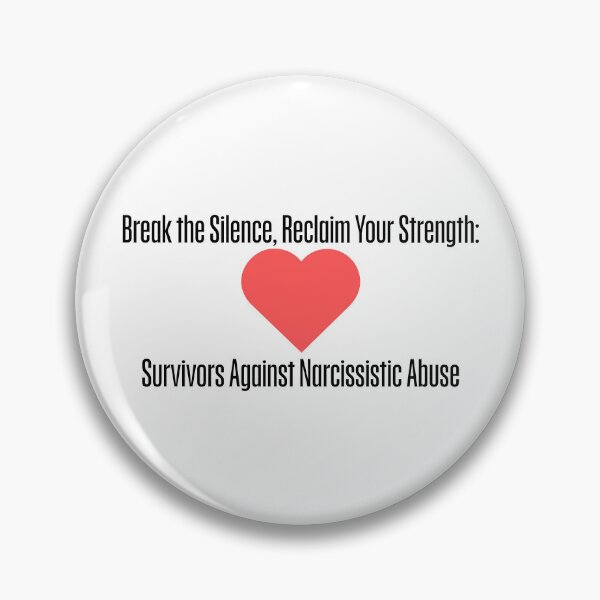 Item preview, Break the Silence, Reclaim Your Strength: Survivors Against Narcissistic Abuse - Narcissist Survivor Quote Sticker designed and sold by brodidudie.