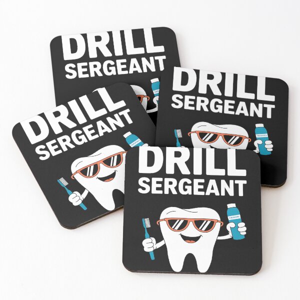 Item preview, Drill Sergeant Dental Teeth Doctor Dentistry designed and sold by rbc-wrights.