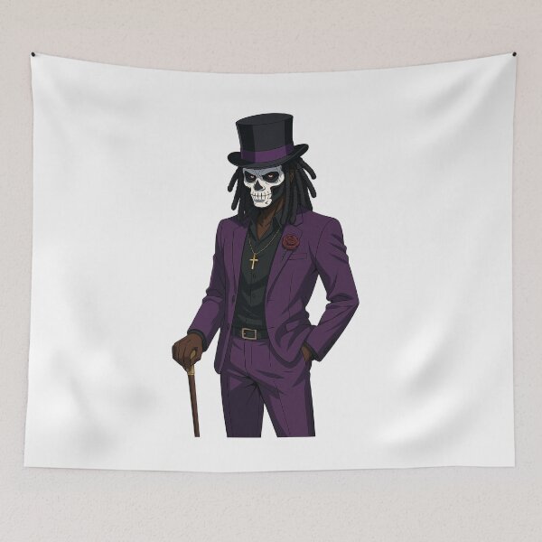 Item preview, Baron Samedi in Regal Purple – Voodoo Loa Magic designed and sold by Rothnaric.