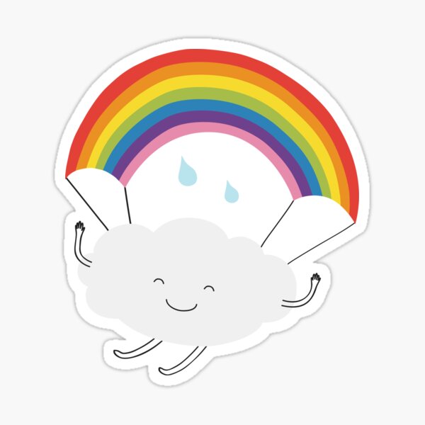 Item preview, Parachute arc-en-ciel designed and sold by Milkyprint.