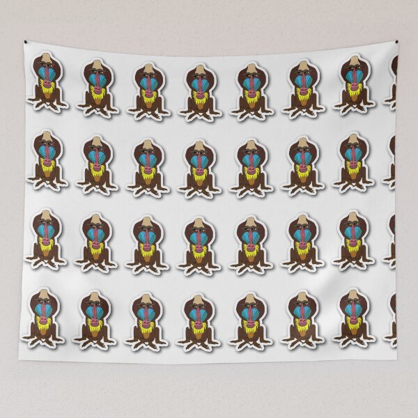 Item preview, mandrill designed and sold by Artfrancis.