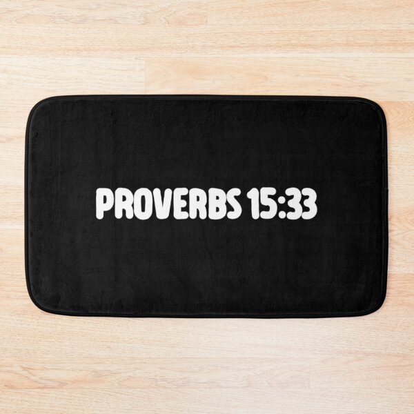 Item preview, Proverbs 15:33 white designed and sold by LRM_ artz.