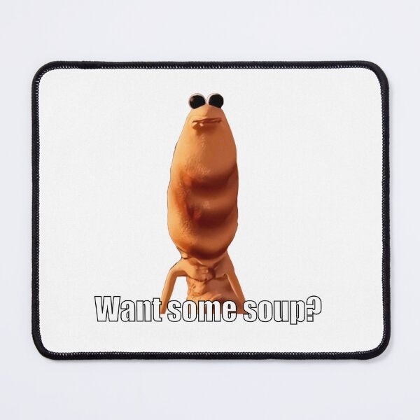 Item preview, Marcus the Worm Want Some Soup? designed and sold by Camivettearts.