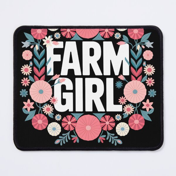 Item preview, Farming Farmer Girl Flower Floral designed and sold by heeun.