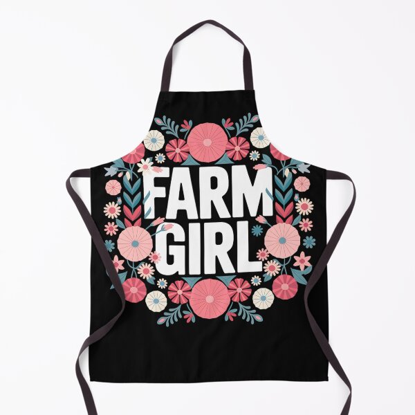 Item preview, Farming Farmer Girl Flower Floral designed and sold by heeun.