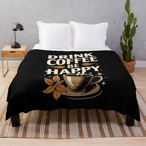 Item preview, Drinking Coffee Be Happy Coffee Lover designed and sold by rbc-wrights.