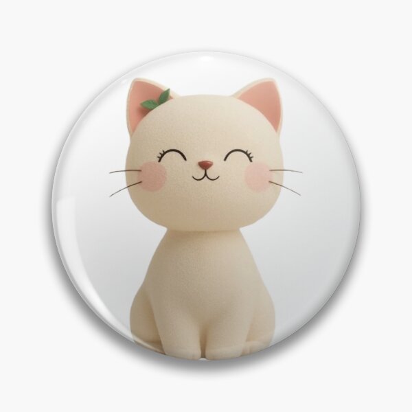 Item preview, Cute 3D cartoon cat character, minimal style, designed and sold by Sayed008.