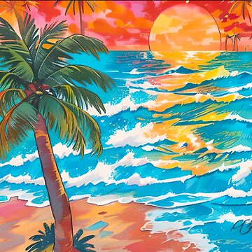 Artwork thumbnail, The Beach I Adore by ladyinthemitten