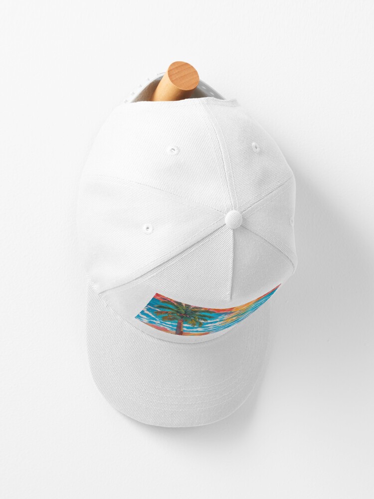Thumbnail 2 of 7, Cap, The Beach I Adore designed and sold by Ladyinthemitten.
