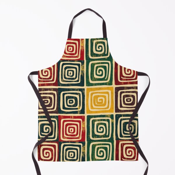 Item preview, Vintage Cotonou, Benin Pattern - 16th Century Geometric Design designed and sold by Myra365Art.